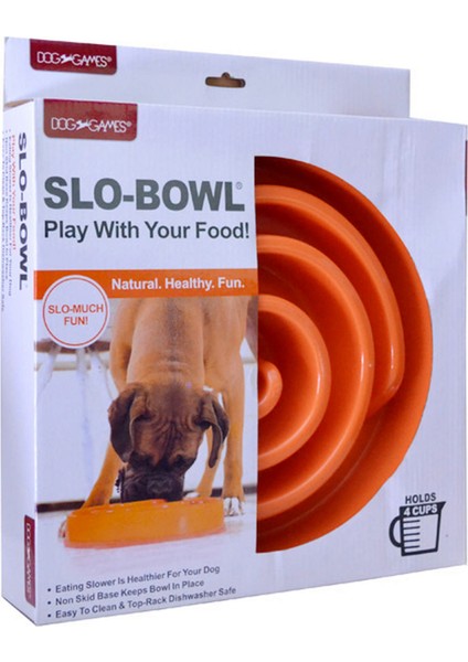 Slow Eat Mama Kabı 4 Kap Turuncu Yktsn
