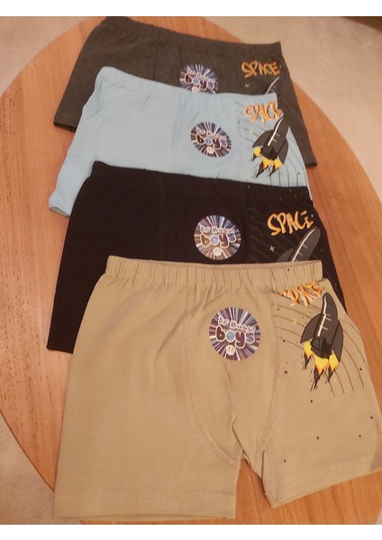 Erkek Çocuk Boxer 3'lü modelleri