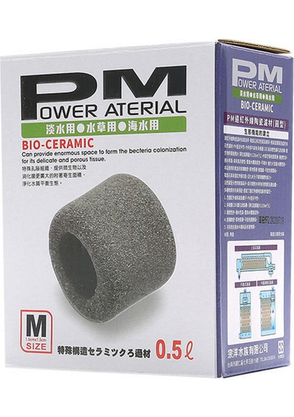 Filtre Mlz Power Material Triangle M 500ML Yktsn