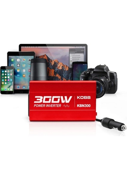 Kobb KBN300 12V/220V 300WATT Modifiye Dönüştürücü Invertör