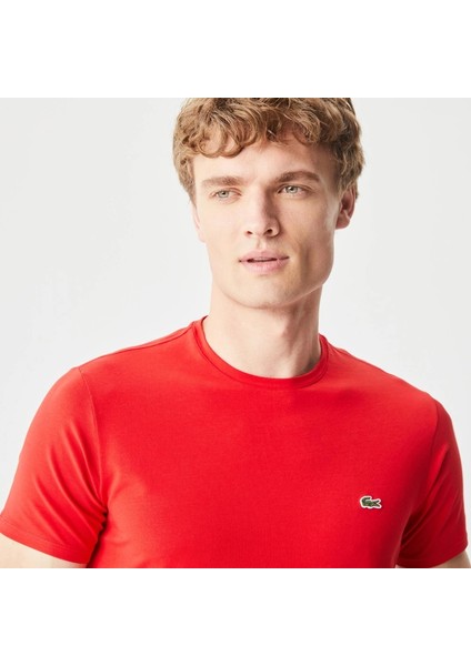 Erkek Bisiklet Yaka T-Shirt