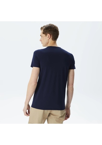 Erkek Bisiklet Yaka T-Shirt