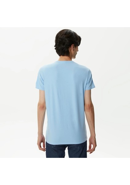 Erkek Bisiklet Yaka T-Shirt