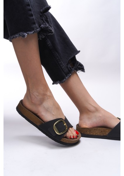 Hosrathla Kadın Tek Tokalı Terlik 0012603 indirimleri