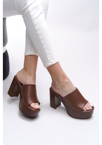 Jislantha Kadın Topuklu Terlik 0012763 fiyatları