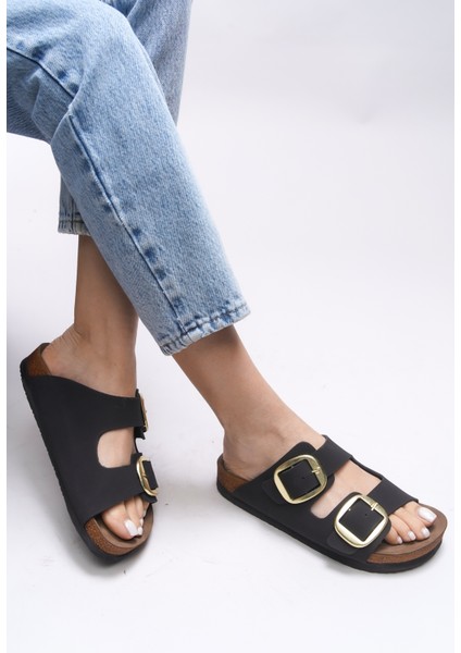 Vylsula Kadın Çift Tokalı Terlik 0012602 fiyatları