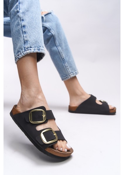 Vylsula Kadın Çift Tokalı Terlik 0012602 fırsatları