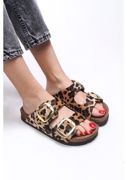 Vylsula Kadın Çift Tokalı Terlik 0012602