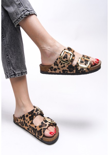 Vylsula Kadın Çift Tokalı Terlik 0012602 modelleri