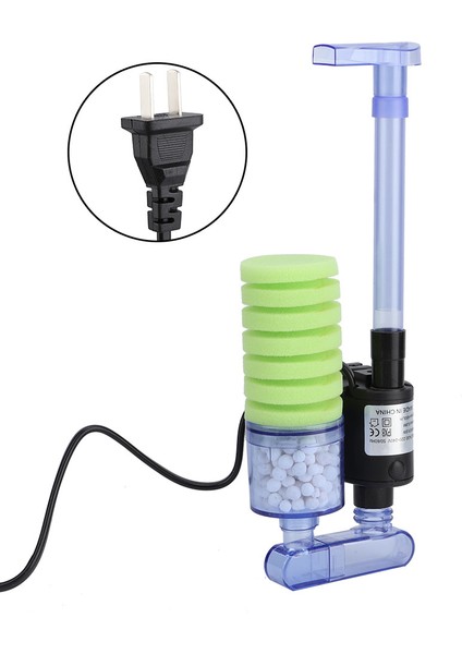 Dalgıç Su Pompalı Mini Akvaryum Balık Tankı Sünger Akvaryumu (XY-2901) (Yurt Dışından)