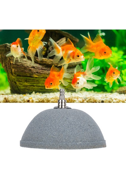 Dayanıklı Akvaryum Balık Tankı Gölet Pompası Hidroponik Oksijen Difüzör Sinter Kabarcık Hava Taş AERATOR12CM (Yurt Dışından)