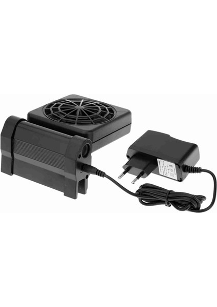 Akvaryum Soğutma Fanı Balık Tankı Soğuk Rüzgar Soğutucu Ayarlanabilir 2 Seviye Rüzgar 100-240V (Yurt Dışından)