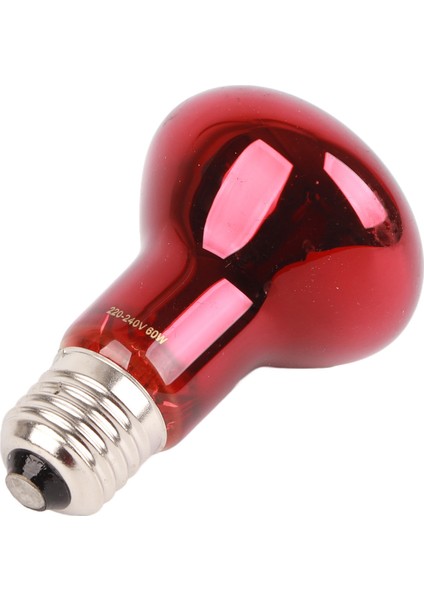 60W Rs Kızılötesi Sürüngen Isı Lambası Mükemmel 24 Saat Isı Kaynağı Kırmızı Isı Lambası Ampuller Kaplumbağa Sakallı Ejderha Kertenkele (Yurt Dışından) fiyatları