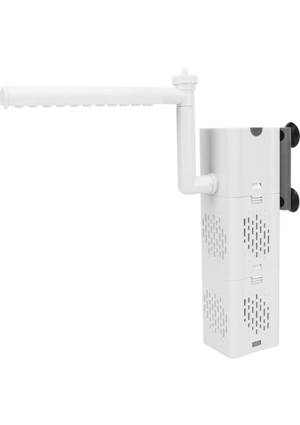 6W Akvaryum Iç Filtre Ayarlanabilir Oksijen Artırılması Dahili Geri Dönüşüm 500L / H Dalgıç Balık Tankı Filtreleri Su Bitkileri Için Ab Tak 220V (Yurt Dışından)