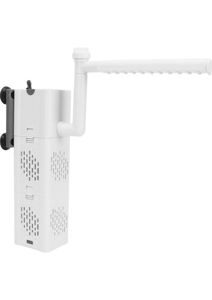 6W Akvaryum Iç Filtre Ayarlanabilir Oksijen Artırılması Dahili Geri Dönüşüm 500L / H Dalgıç Balık Tankı Filtreleri Su Bitkileri Için Ab Tak 220V (Yurt Dışından)