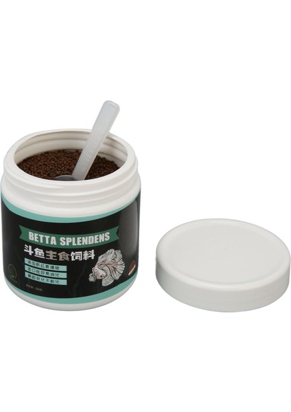 Betta Balık Yemi Bilimsel Rasyonlama Dengeli Beslenme Zengin Kalsiyum D Vitamini Balık Yemi Küçük Balıklar Için 2.1 Oz (Yurt Dışından)