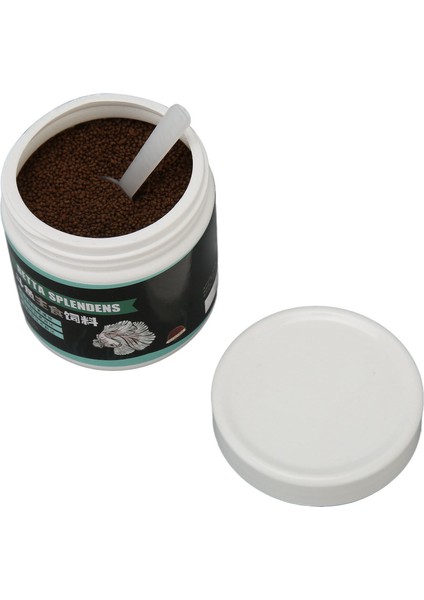 Betta Balık Yemi Bilimsel Rasyonlama Dengeli Beslenme Zengin Kalsiyum D Vitamini Balık Yemi Küçük Balıklar Için 2.1 Oz (Yurt Dışından)