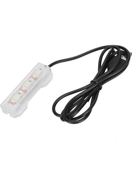Küçük Akvaryum Su Bitki Işık Masaüstü Balık Tankı Mini Dekorasyon Yumuşak LED Lamba (Yurt Dışından)