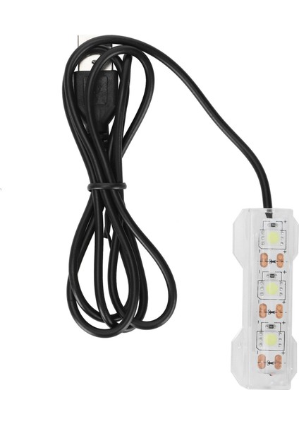 Küçük Akvaryum Su Bitki Işık Masaüstü Balık Tankı Mini Dekorasyon Yumuşak LED Lamba (Yurt Dışından)
