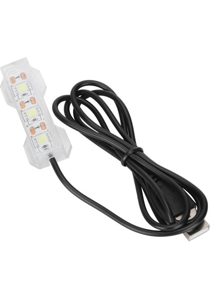 Küçük Akvaryum Su Bitki Işık Masaüstü Balık Tankı Mini Dekorasyon Yumuşak LED Lamba (Yurt Dışından)