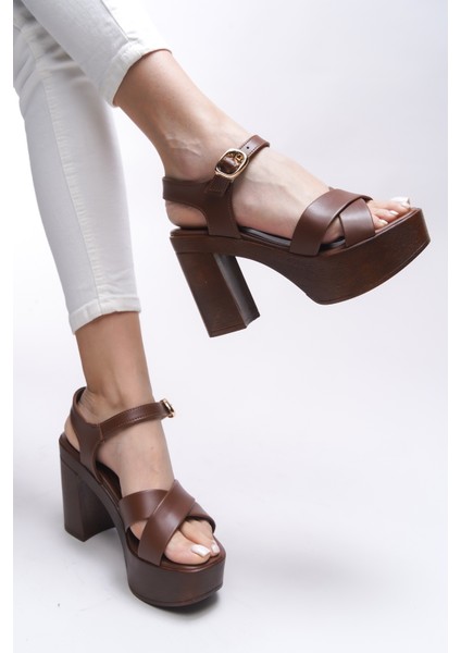 Ylllatha Kadın Topuklu Sandalet 0012761 fiyatları