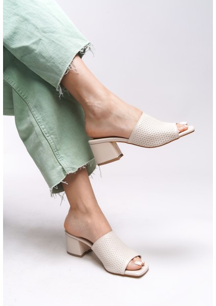 Janriara Kadın Topuklu Terlik 0012128 modelleri