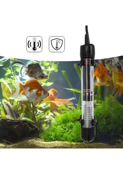 HX-906 Akvaryum Mini Isıtıcı Çubuk Dalgıç Balık Tankı Ayarlanabilir Su Isıtıcı (200 W) (Yurt Dışından)
