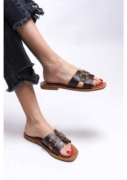 Issolanae Kadın Hakiki Deri Terlik 00120730 modelleri