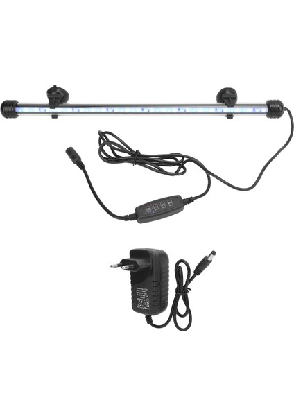 Akvaryum Işığı Su Geçirmez Balık Tankı Aydınlatma LED Işık 3 Modları Kısılabilir 100-240VEU Fiş 38CM (Yurt Dışından)