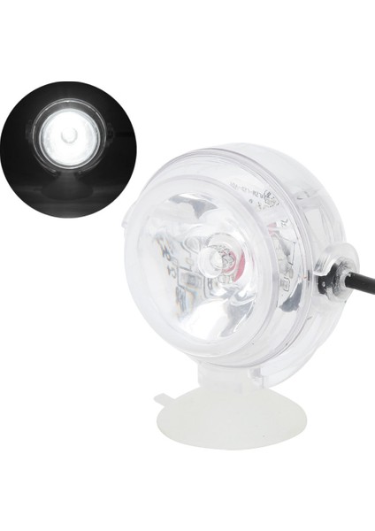 LED Akvaryum Dalgıç Spot Işık Balık Tankı Sualtı Amfibi Aydınlatma Lambası (Spot Işık Beyaz ) (Yurt Dışından)