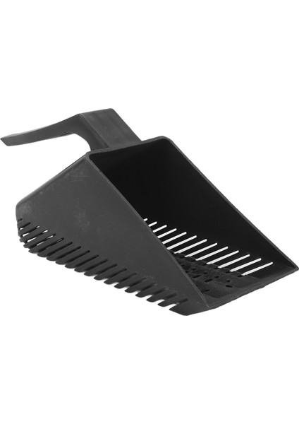 Akvaryum Çakıl Kum Kürek Güçlü Inşaat Temiz Tava Kepçe Kürek Plastik Çakıl Süzgeç Kürek Temiz Aracı Siyah (Yurt Dışından)