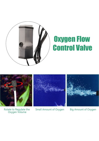 5W 300L / H Akvaryum Su Balık Tank Filtresi Skimmer Oksijenasyon Pompası Çin Standart Fiş (Yurt Dışından)