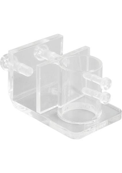 Akvaryum Su Boru Kelepçesi Profesyonel Yüksek Geçirgenlik Akrilik Balık Tankı Boru Klipsi Için Su Tankı Akvaryum Tek Delik 20MM / 0.79 In Iç Çapı (Yurt Dışından) modelleri