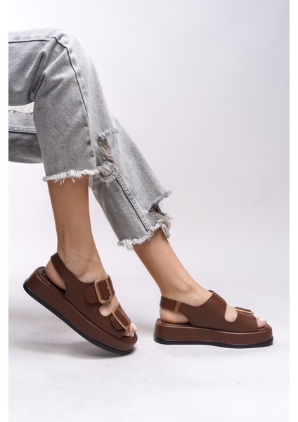 Ghinreda Kadın Çift Tokalı Sandalet 0012793 indirimleri