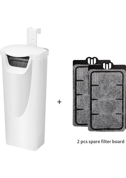 Kaplumbağa Tankı Için Küçük Su Filtresi Su Seviyesi Için 3W 2.5-10CM 200LH Akış Hızı (Yurt Dışından)
