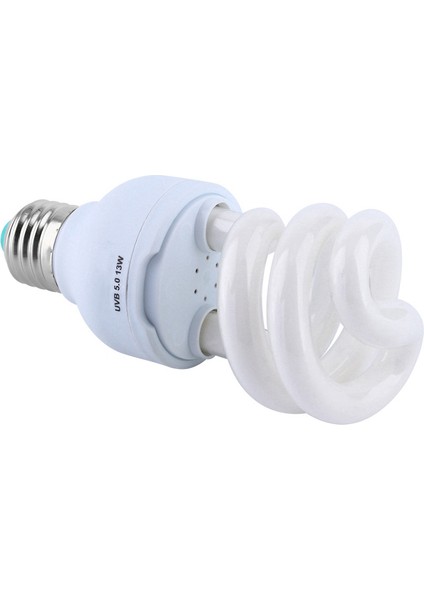13W Uvb 5.0 E27 Temel Enerji Tasarrufu Kaplumbağa Yılan Sürüngen Ampul Uv Lamba Hg (Yurt Dışından)