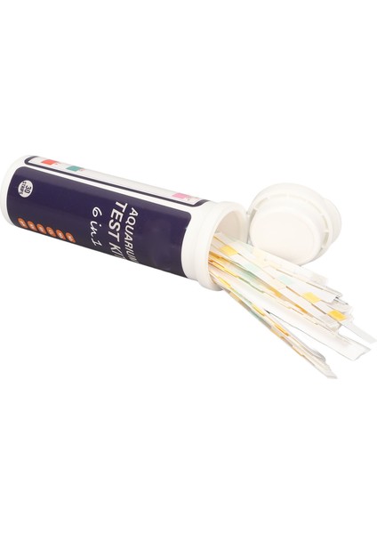 30 Adet Akvaryum Test Şeritleri Profesyonel 6 In 1 Balık Tankı Amonyak Test Kiti Tatlı Su Tuzlu Su Için (Yurt Dışından) modelleri