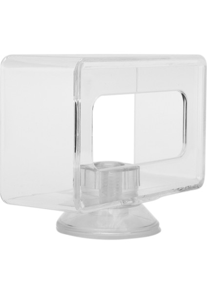 Balık Yemi Besleme Halkası Yüzen Şeffaf Akrilik Balık Halka Besleyici Akvaryum Balık (L10X16X4CM ) (Yurt Dışından)