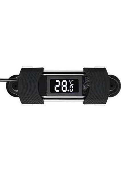 Balık Tankı Termometresi Hd Dijital Ekran USB Powered Su Geçirmez Kalibrasyon Tipi Akvaryum Termometresi Deniz Suyu Için Normal Baskı (Yurt Dışından)