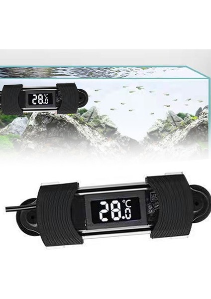 Balık Tankı Termometresi Hd Dijital Ekran USB Powered Su Geçirmez Kalibrasyon Tipi Akvaryum Termometresi Deniz Suyu Için Normal Baskı (Yurt Dışından) fırsatları