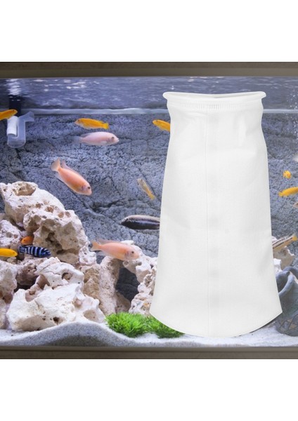 Premium Akvaryum Balık Tankı Deniz Resif Filtresi Çorap Çanta Braketi Tutucu Değiştirme (Yurt Dışından)