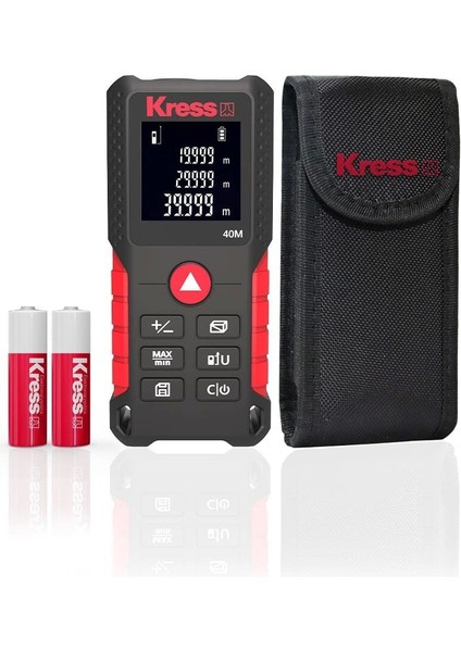 Kress KI200 40M Profesyonel Çok Fonksiyonlu Lazer Metre