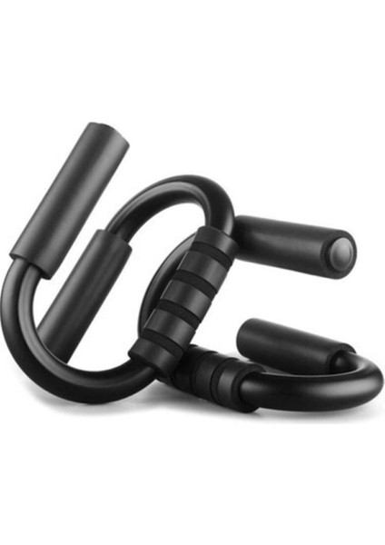 Siyah Push Up Stands Profesyonel Şınav Aleti