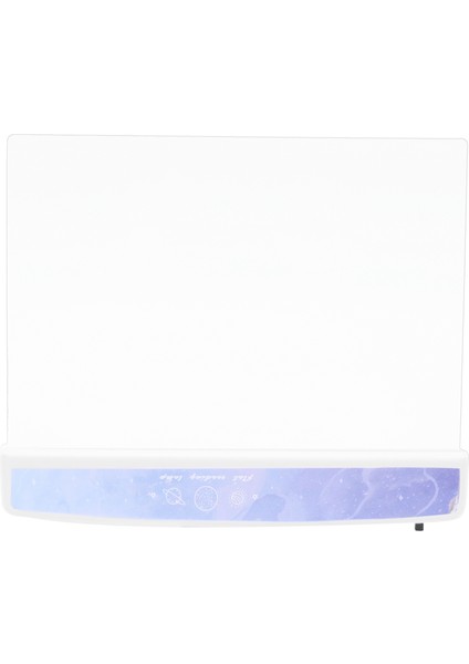 LED Düz Okuma Işığı Yıldız Etiket Desen Öğrenci Kitap Işığı Gece Kampüs Yurt Tipi 3 (Yurt Dışından)