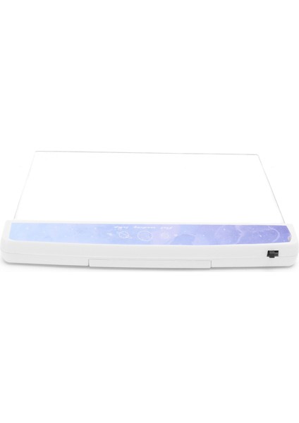 LED Düz Okuma Işığı Yıldız Etiket Desen Öğrenci Kitap Işığı Gece Kampüs Yurt Tipi 3 (Yurt Dışından)