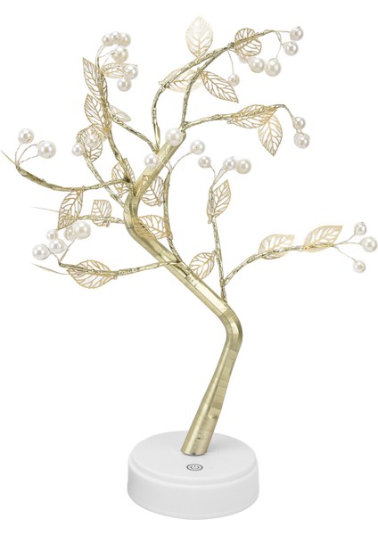Yapay Ağaç Lambası Ayarlanabilir Dallar Bonsai Tarzı Dokunmatik Ekran Anahtarı Zarif Görünüm LED Ağaç Lambası (Yurt Dışından)