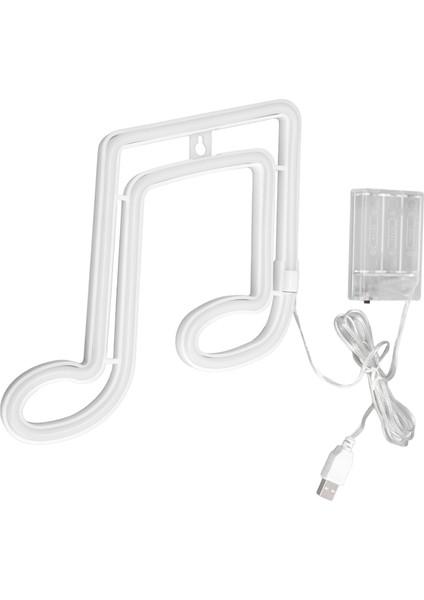 LED Neon Işık Müzik Nota Neon Gece Işığı Konser Duvar Lambası Parti Duvar Asılı Neon Lambakırmızı Işık (Yurt Dışından)