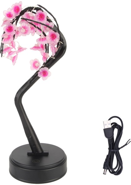 Yapay Ağaç Lambası Ayarlanabilir Dallar Bonsai Tarzı Zarif Görünüm LED Ağaç Lambası (Yurt Dışından)