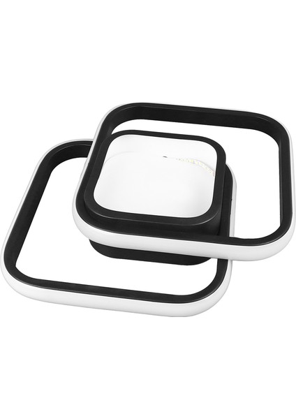 LED Tavan Lambası 24W Modern Dikdörtgen 3000K Alüminyum Gömme Montajlı Aydınlatma Armatürü Sıcak Aydınlatma 110‑265V Yatak Odası Mutfak Oturma Odası Siyah (Yurt Dışından) fiyatları