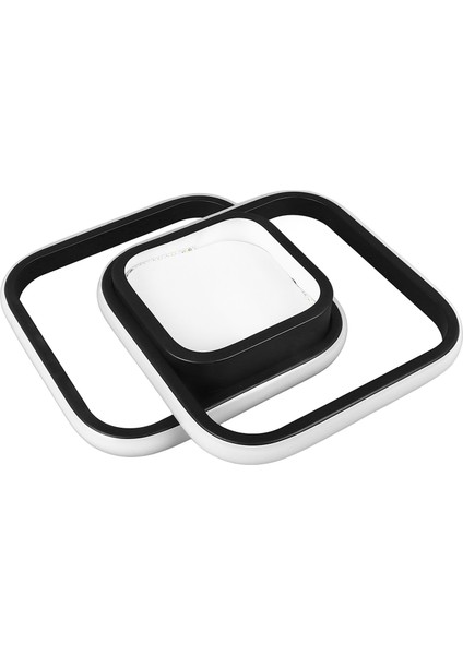 LED Tavan Lambası 24W Modern Dikdörtgen 3000K Alüminyum Gömme Montajlı Aydınlatma Armatürü Sıcak Aydınlatma 110‑265V Yatak Odası Mutfak Oturma Odası Siyah (Yurt Dışından) modelleri